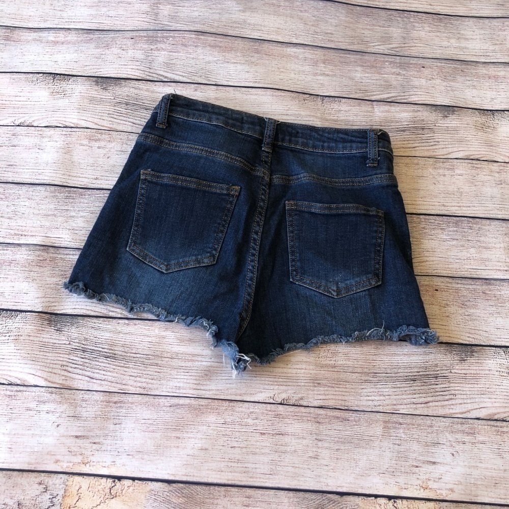 Harper High Rise Denim Shorts Size 26 - Picture 4 of 5